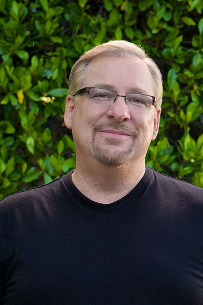Portrait of Pastor Rick Warren