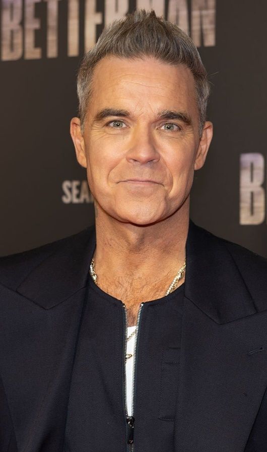 Portrait of Robbie Williams